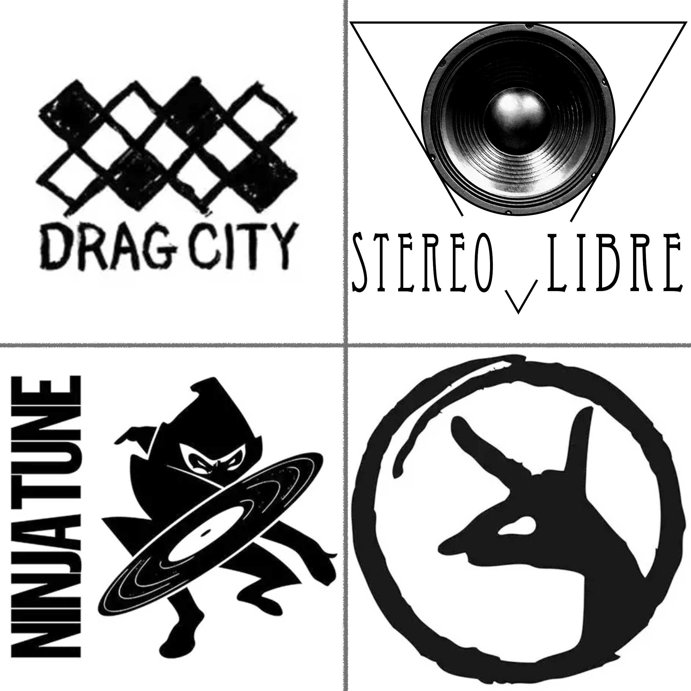 LABELS Ninja Tune – Crammed Discs – Drag City